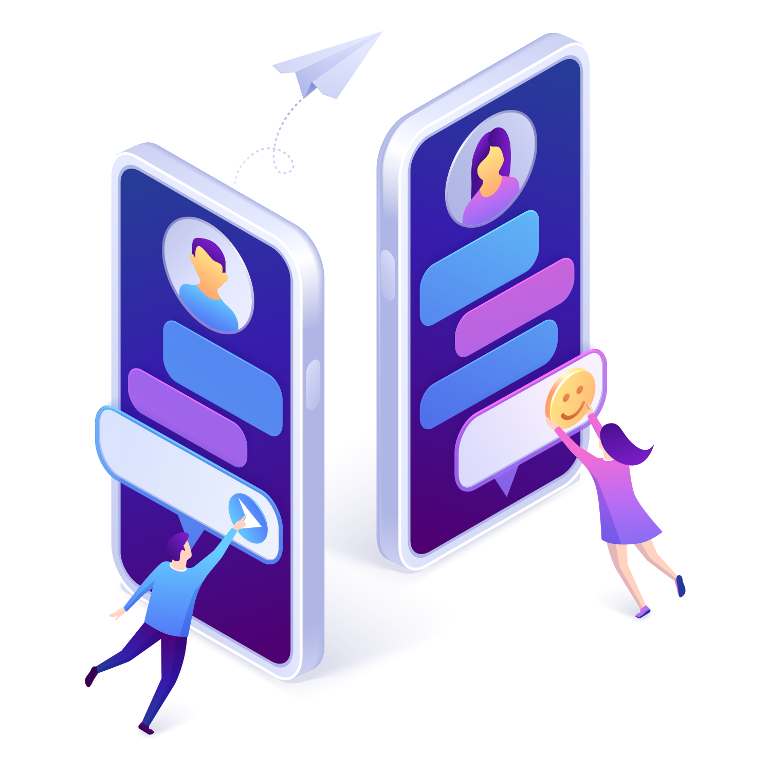 Contact illustration